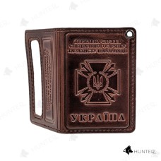 Обкладинка шкіряна "Посвідчення ДС спеціального зв`язку" Престиж